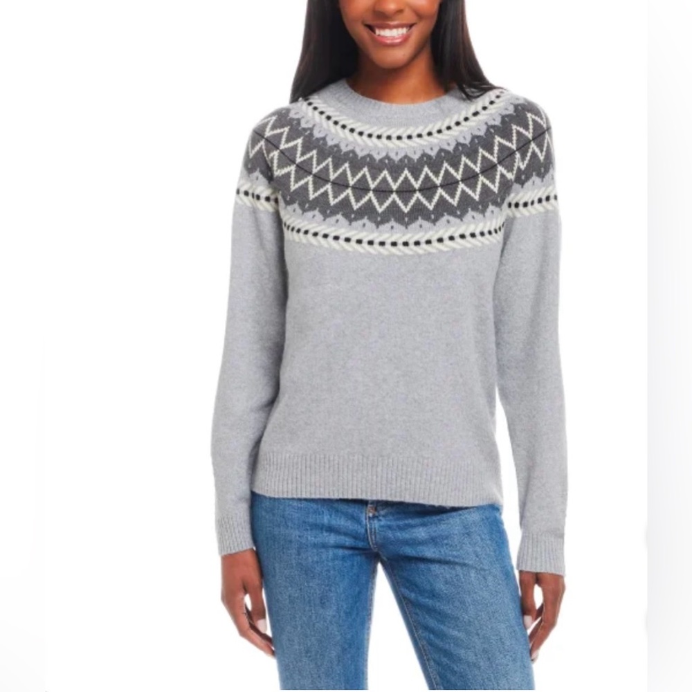 Weatherproof Vintage Ladies' Fairisle Sweater